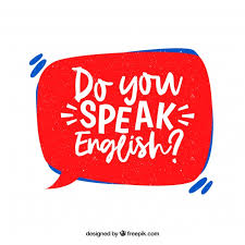 Pregunta de hablas inglés con estilo de dibujo a mano | Vector Premium