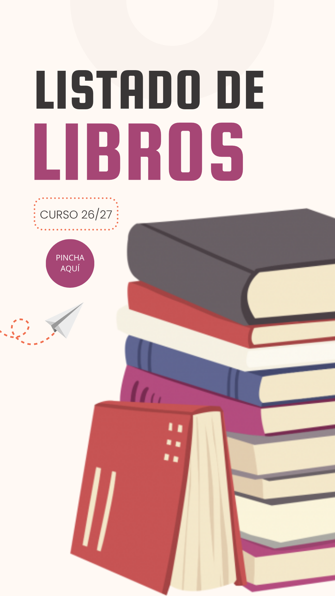 LIBROS DE TEXO 26/27
